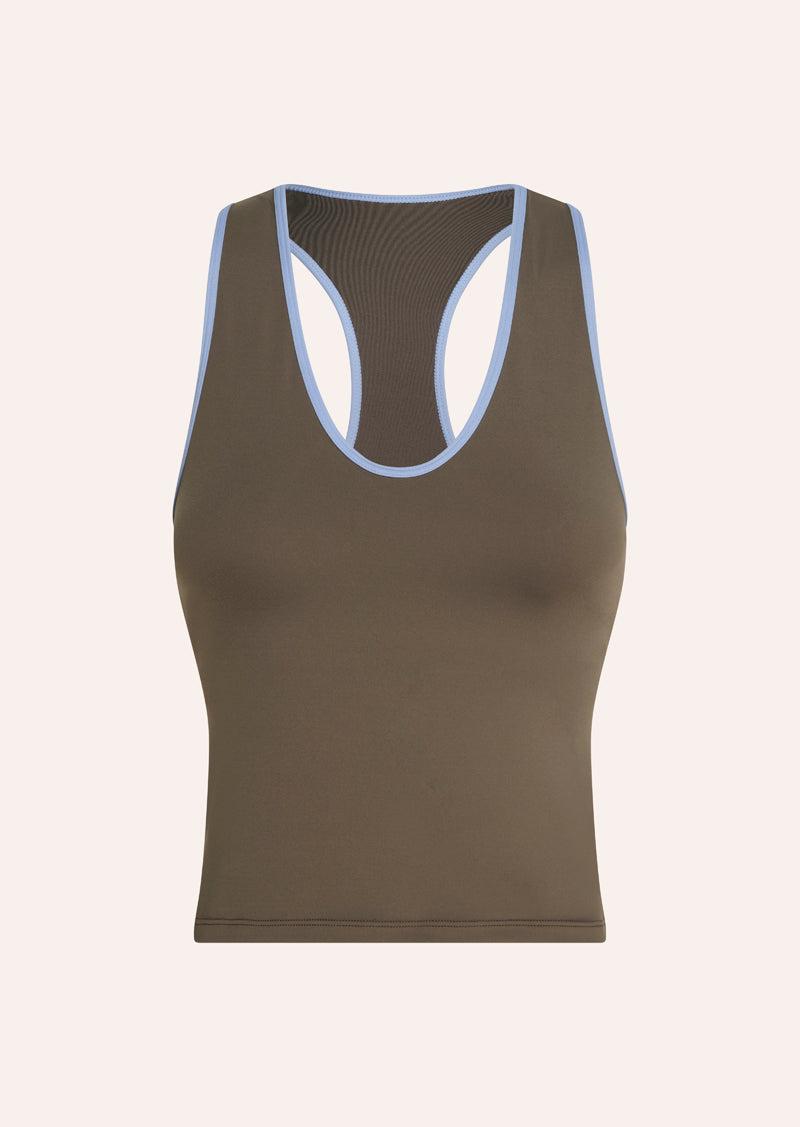 RENEWAL TANK IN FAWN by P.E NATION