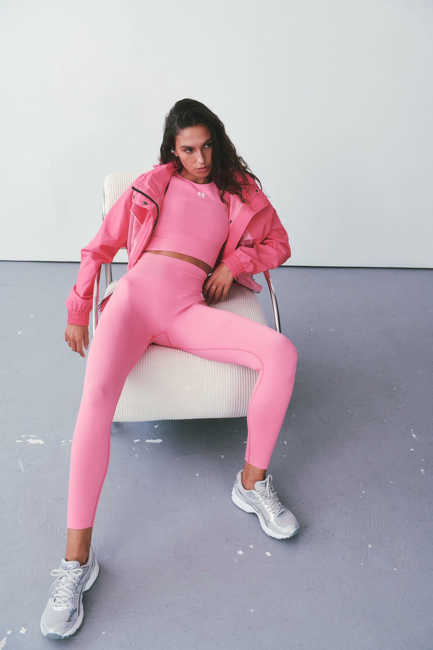 RESTORE SEAMLESS LEGGING IN PINK LEMONADE by P.E NATION