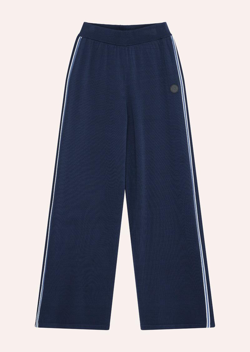 RETREAT KNIT PANT IN DARK NAVY by P.E NATION