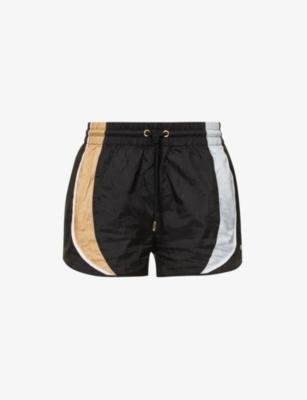 Running Track mid-rise shell shorts by P.E NATION