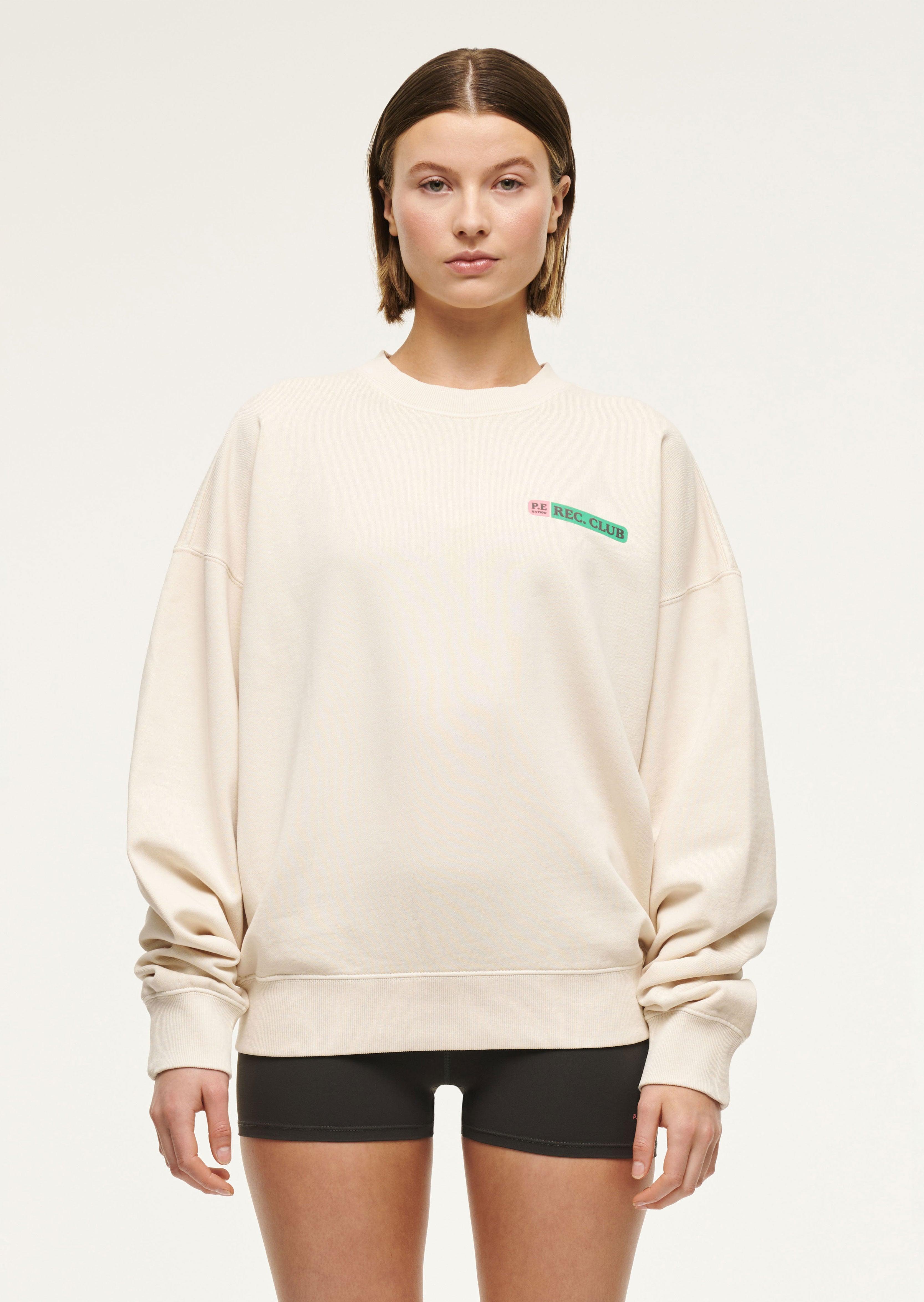SEMINAL SWEAT IN WASHED WHISPER WHITE by P.E NATION