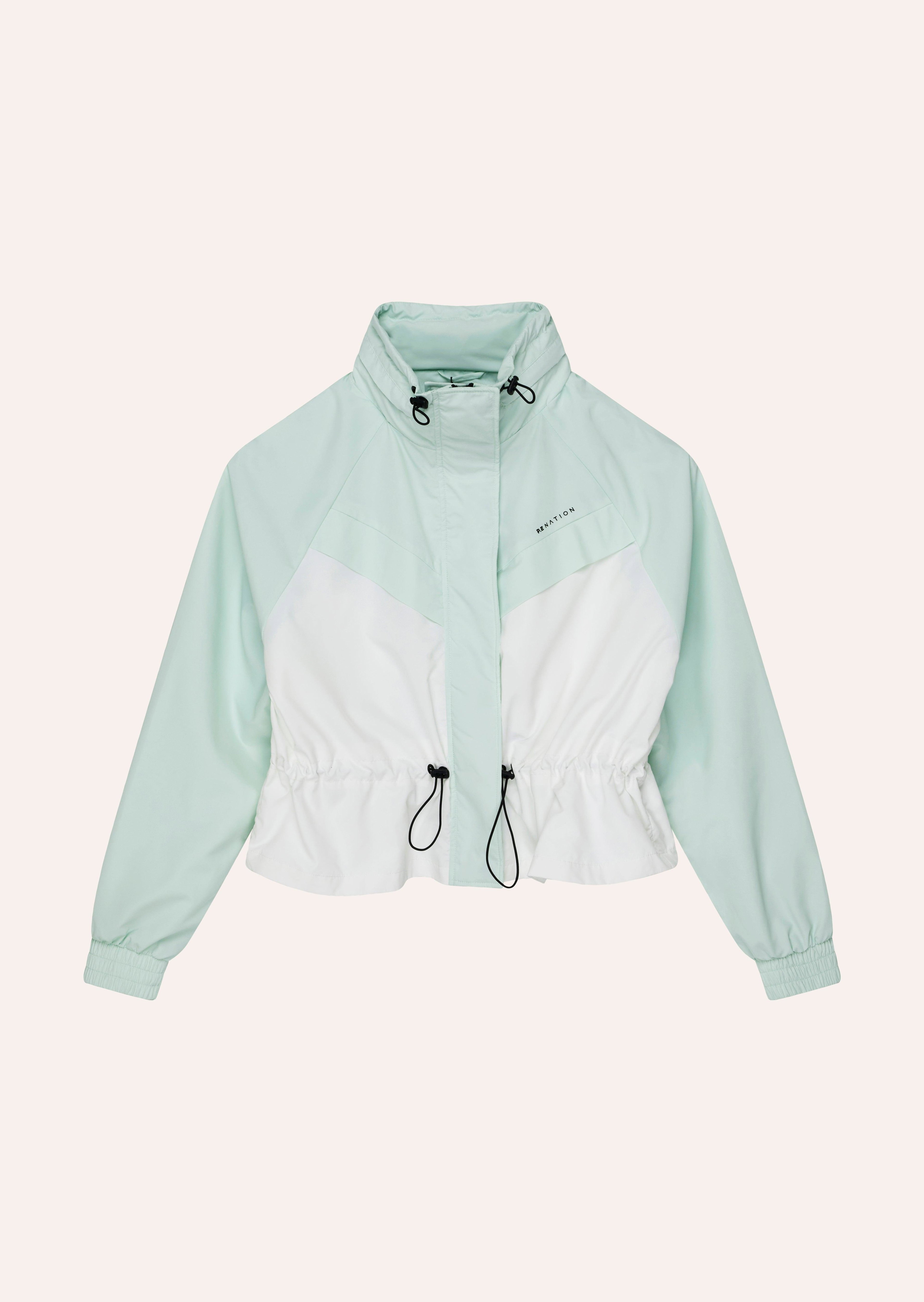 SHELTER JACKET IN HINT OF MINT by P.E NATION