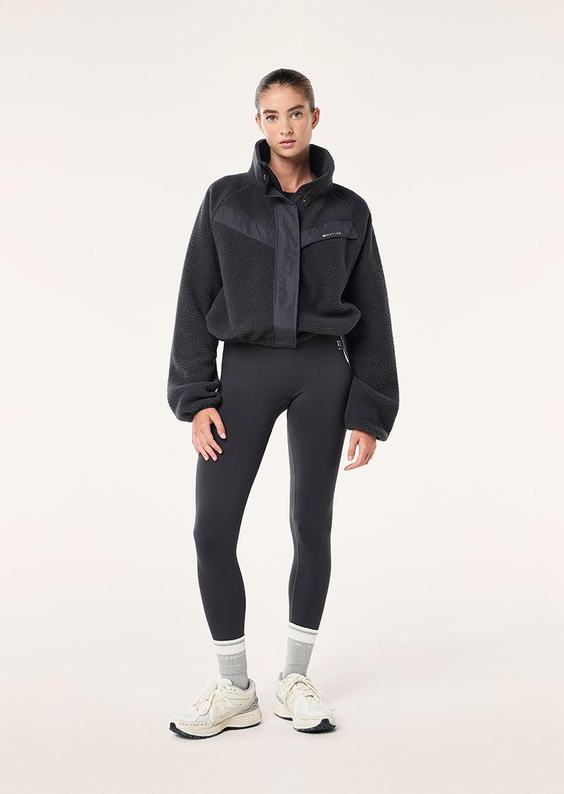 SHELTER SHERPA JACKET IN ASPHALT by P.E NATION