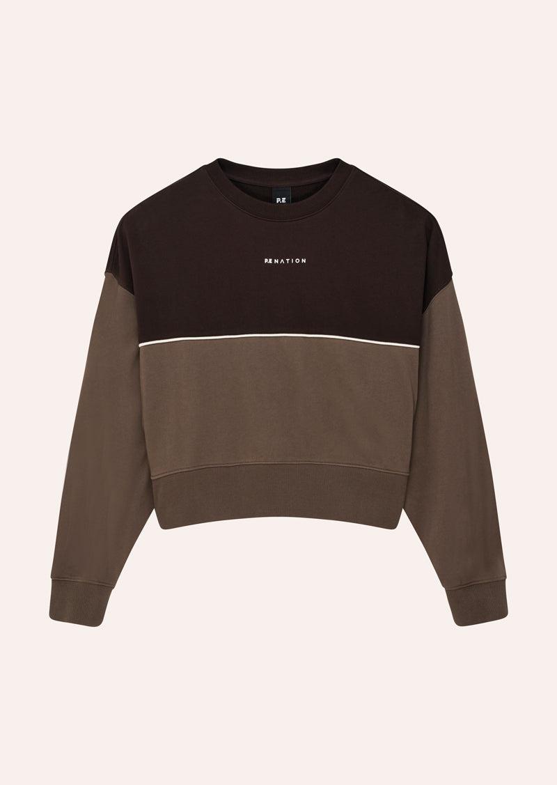 SHIFT SWEAT IN WALNUT by P.E NATION