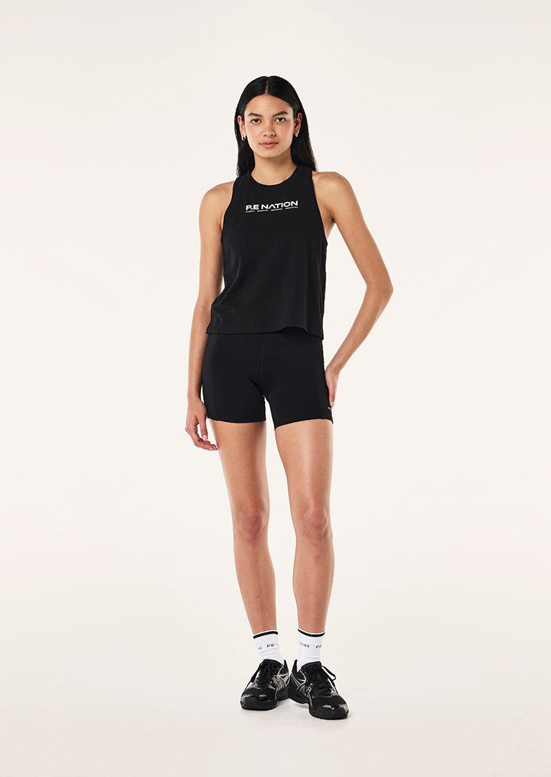 SHUFFLE TANK - BLACK by P.E NATION