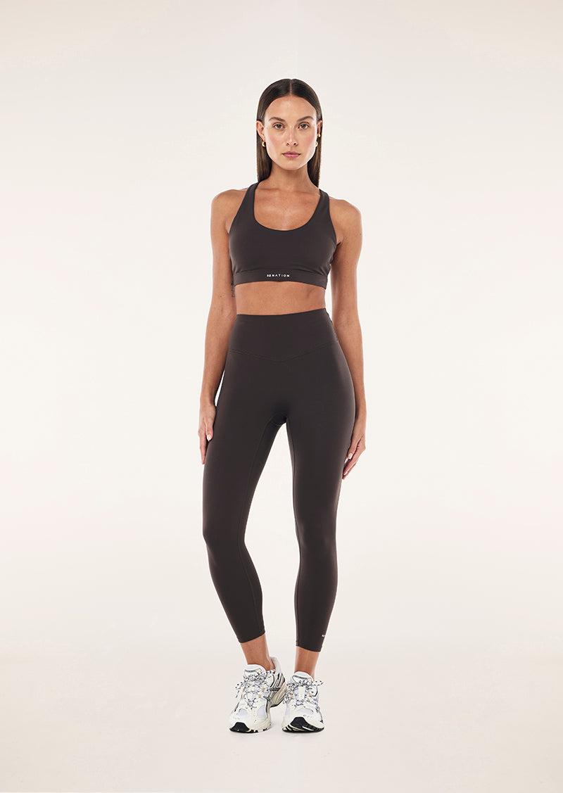 SIGNATURE 7/8 LEGGING IN COFFEE by P.E NATION