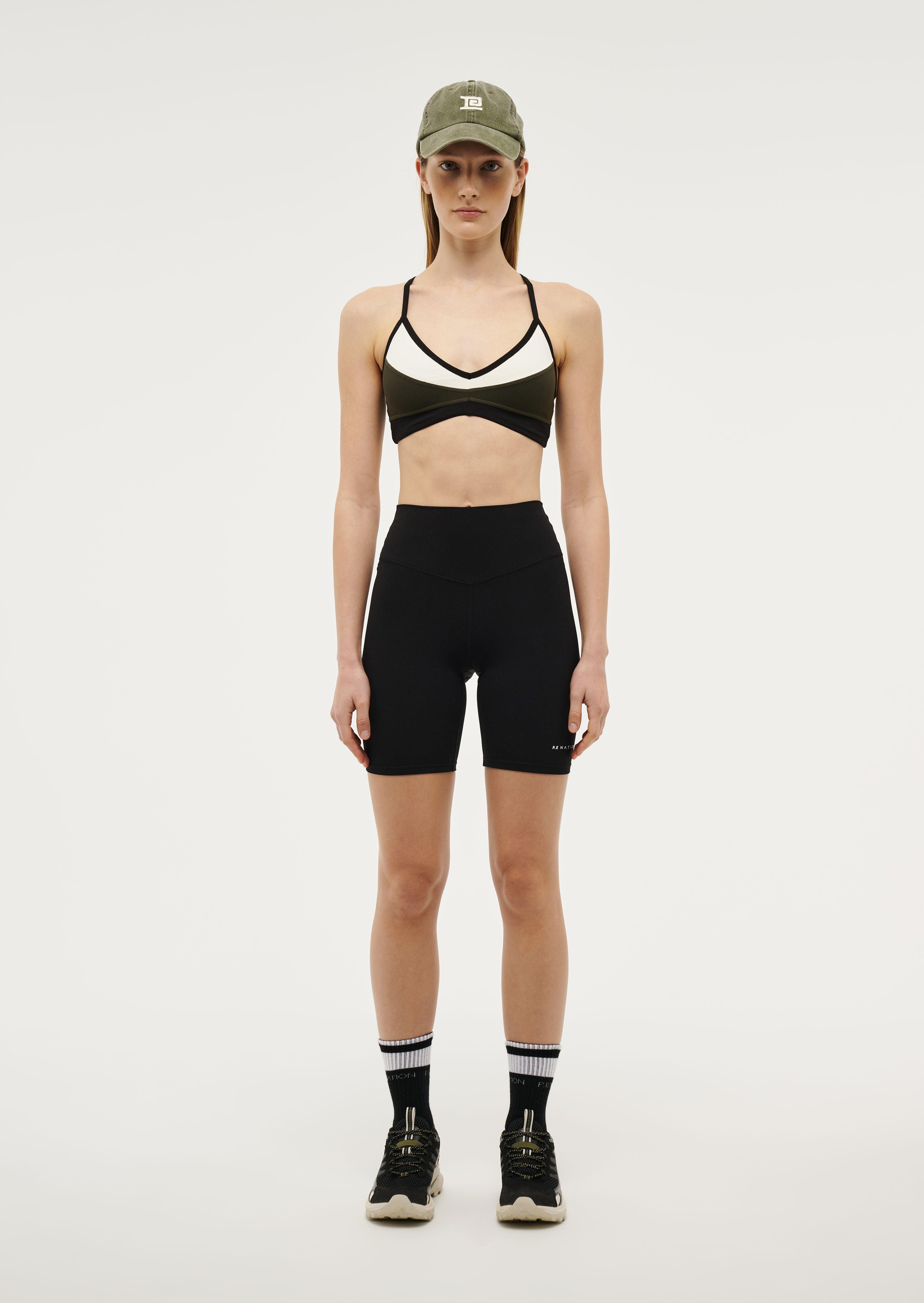SIGNATURE 7" BIKE SHORT IN BLACK by P.E NATION