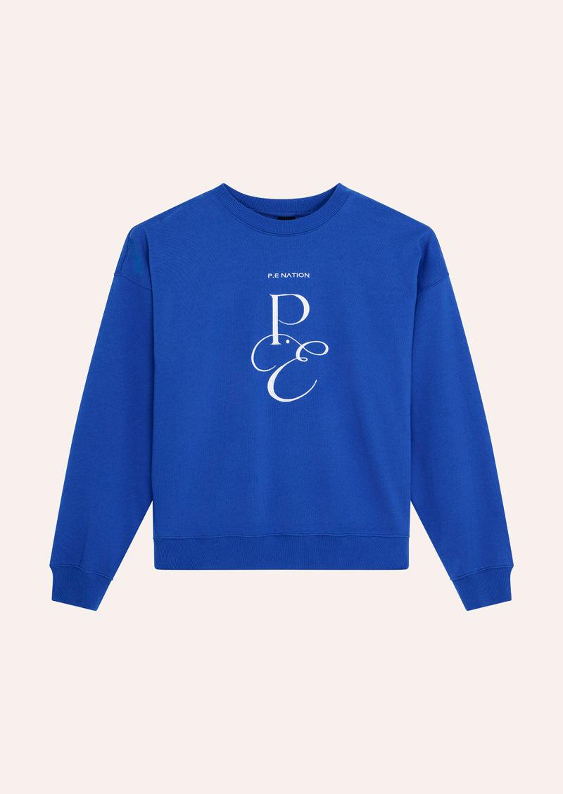 SOUTH BANK SWEAT IN ROYAL BLUE by P.E NATION