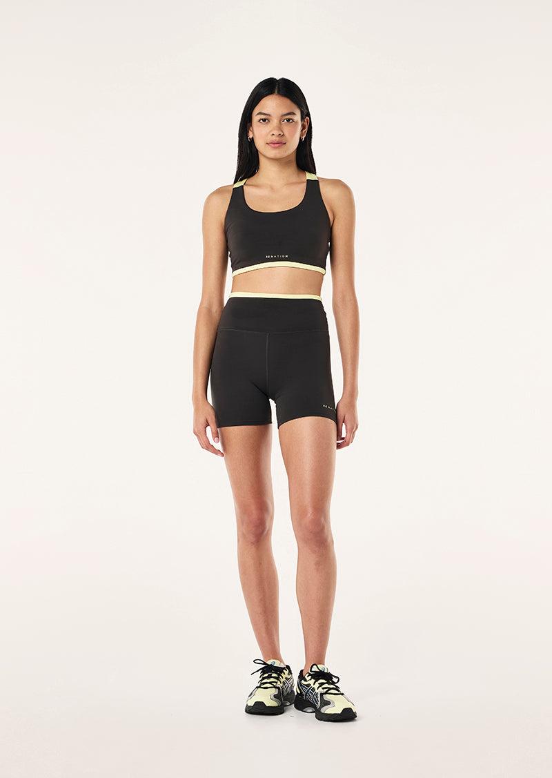 STELLAR 5" BIKE SHORT IN SMOKESTONE by P.E NATION