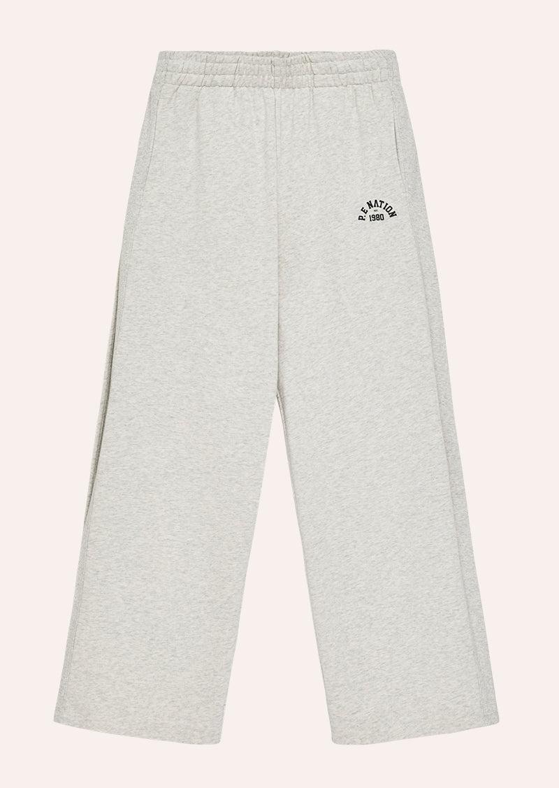 SWERVE TRACKPANT IN GREY MARLE by P.E NATION