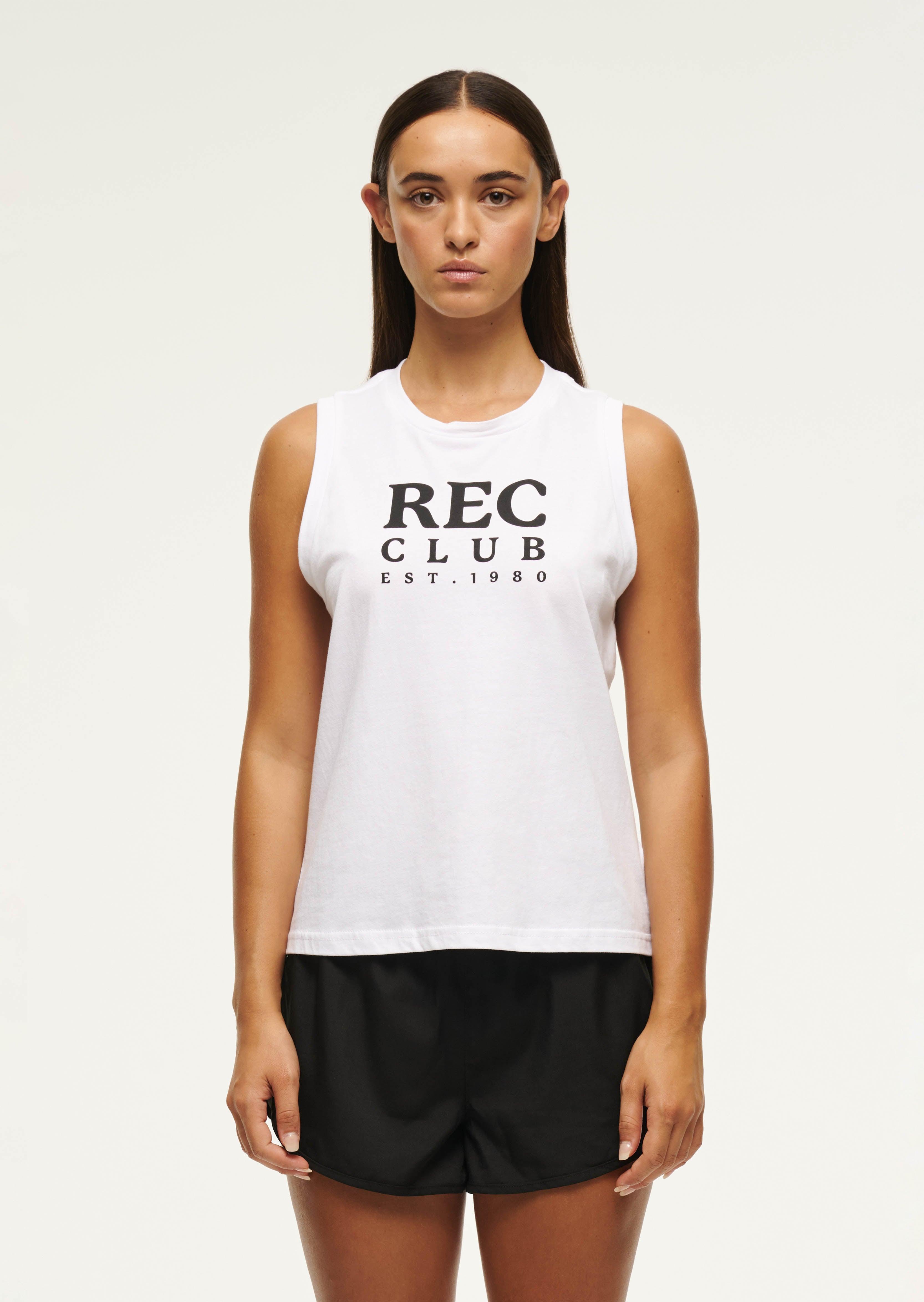 TAIYO TANK IN OPTIC WHITE by P.E NATION