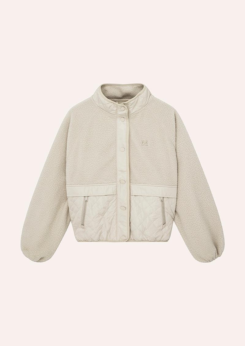 TECHNIQUE QUILT JACKET IN CLOUD by P.E NATION