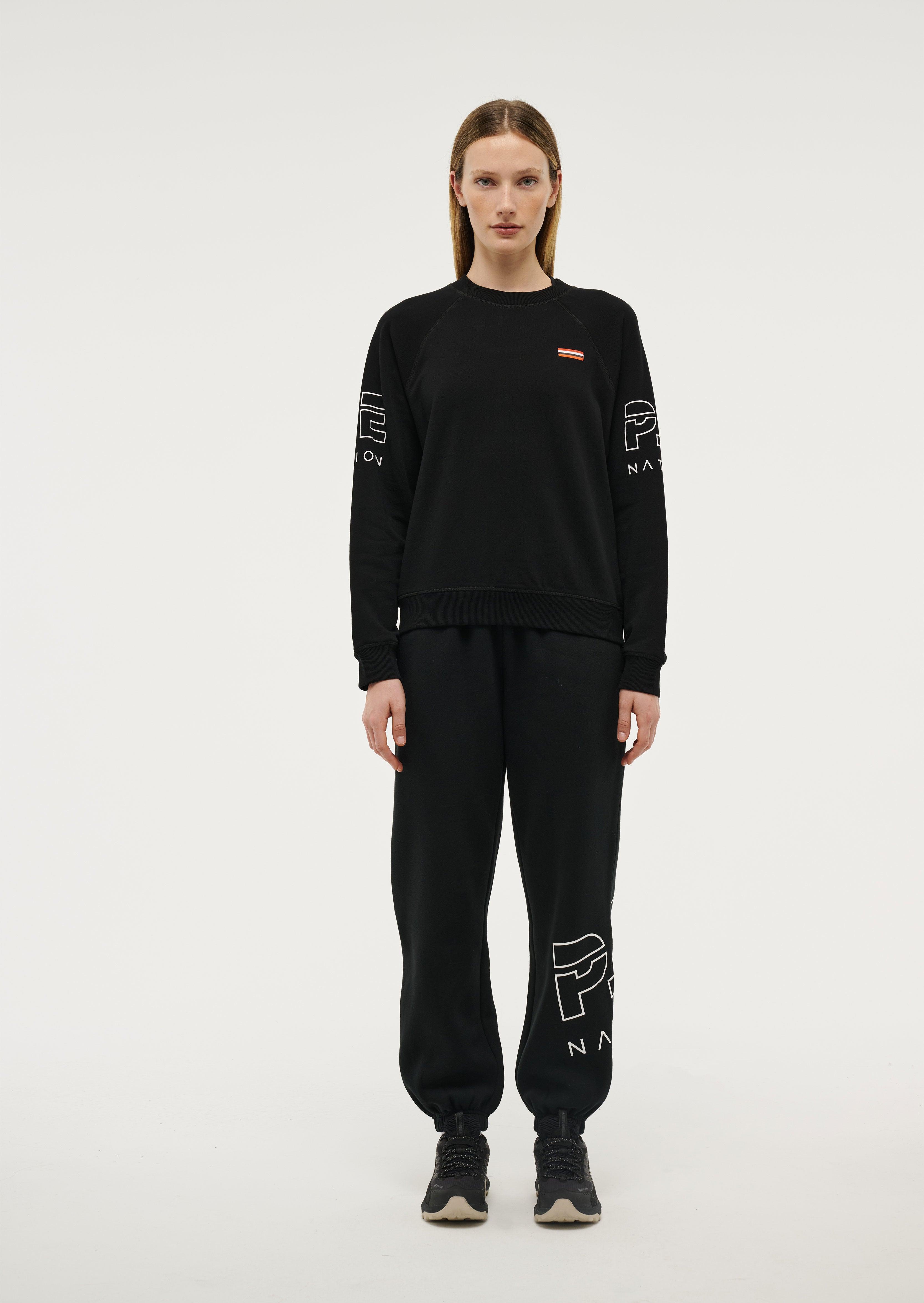 THE ORIGINAL TRACKPANT IN BLACK by P.E NATION