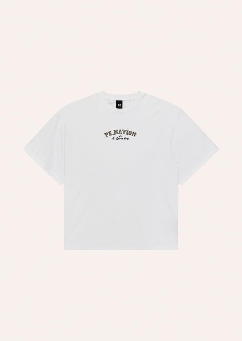 TRIAL TEE IN OPTIC WHITE by P.E NATION