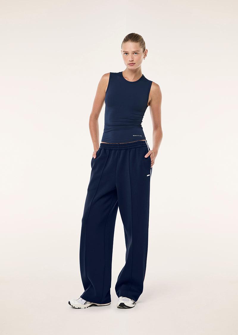 TRIUMPH PANT IN DARK NAVY by P.E NATION