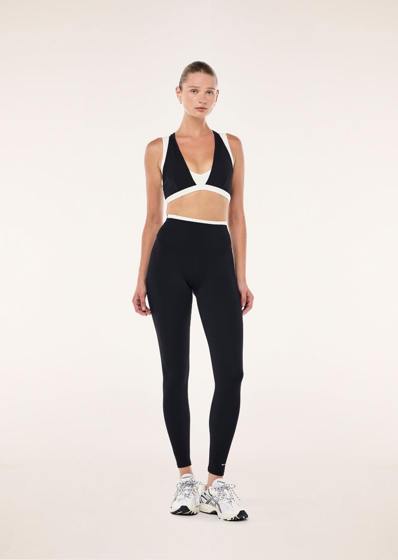 UNITY SPORTS BRA IN BLACK by P.E NATION