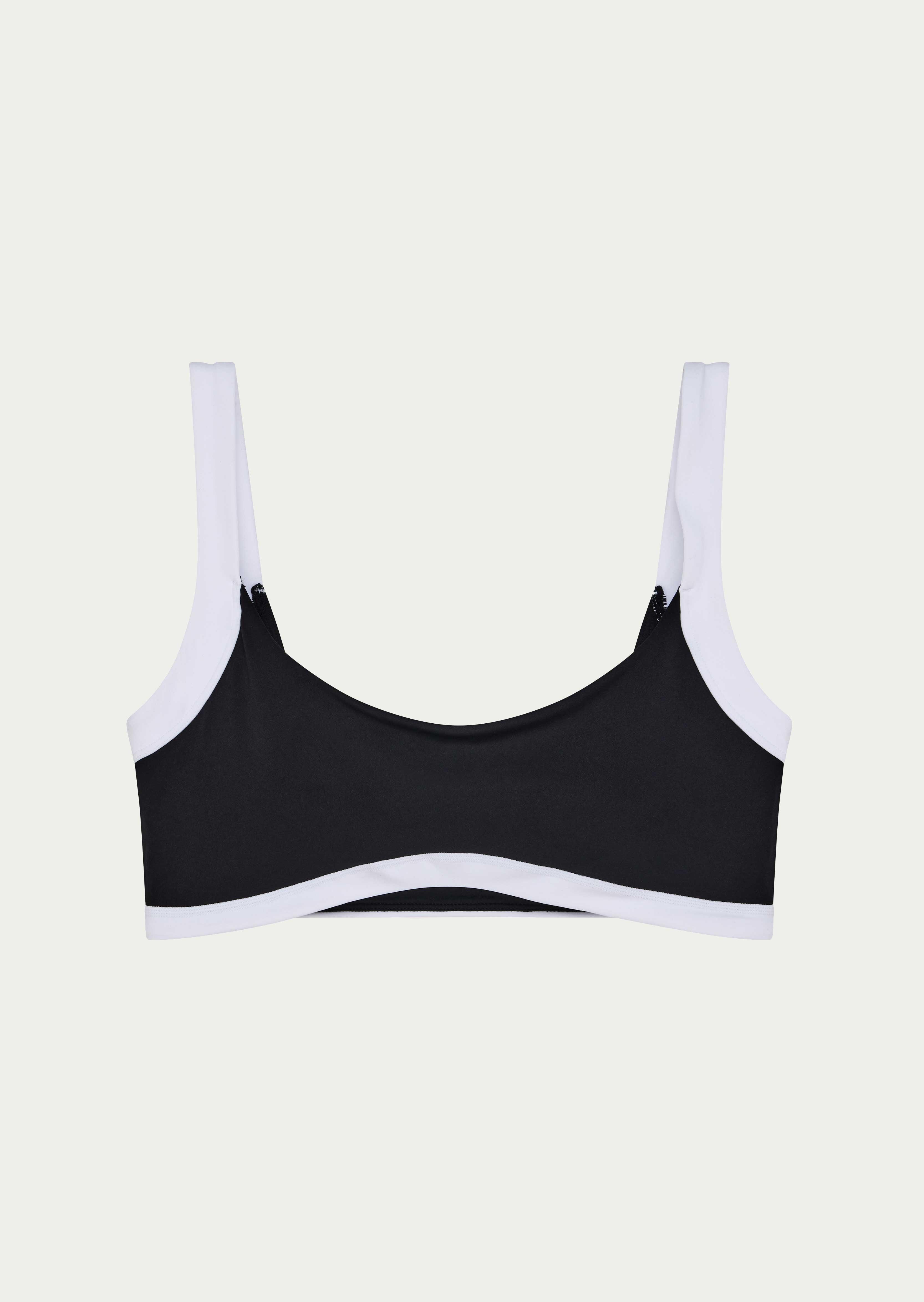 VIVID SPORTS BRA IN BLACK by P.E NATION
