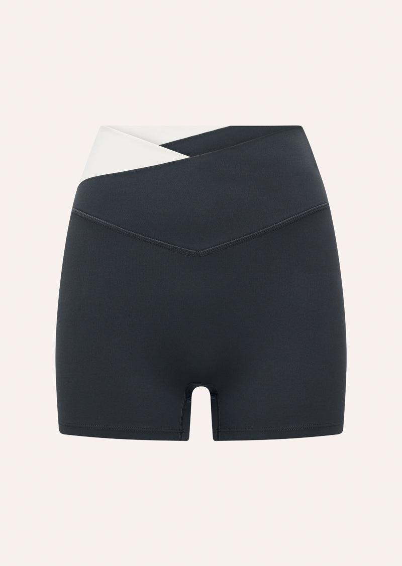 WANDER 3" BIKE SHORT IN ASPHALT by P.E NATION