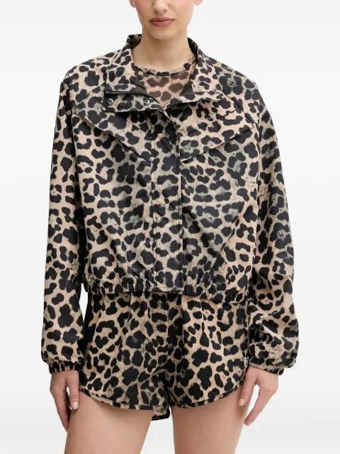 leopard-print jacket by P.E NATION