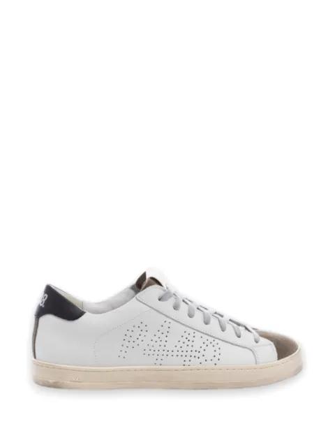 John logo-perforated sneakers by P448