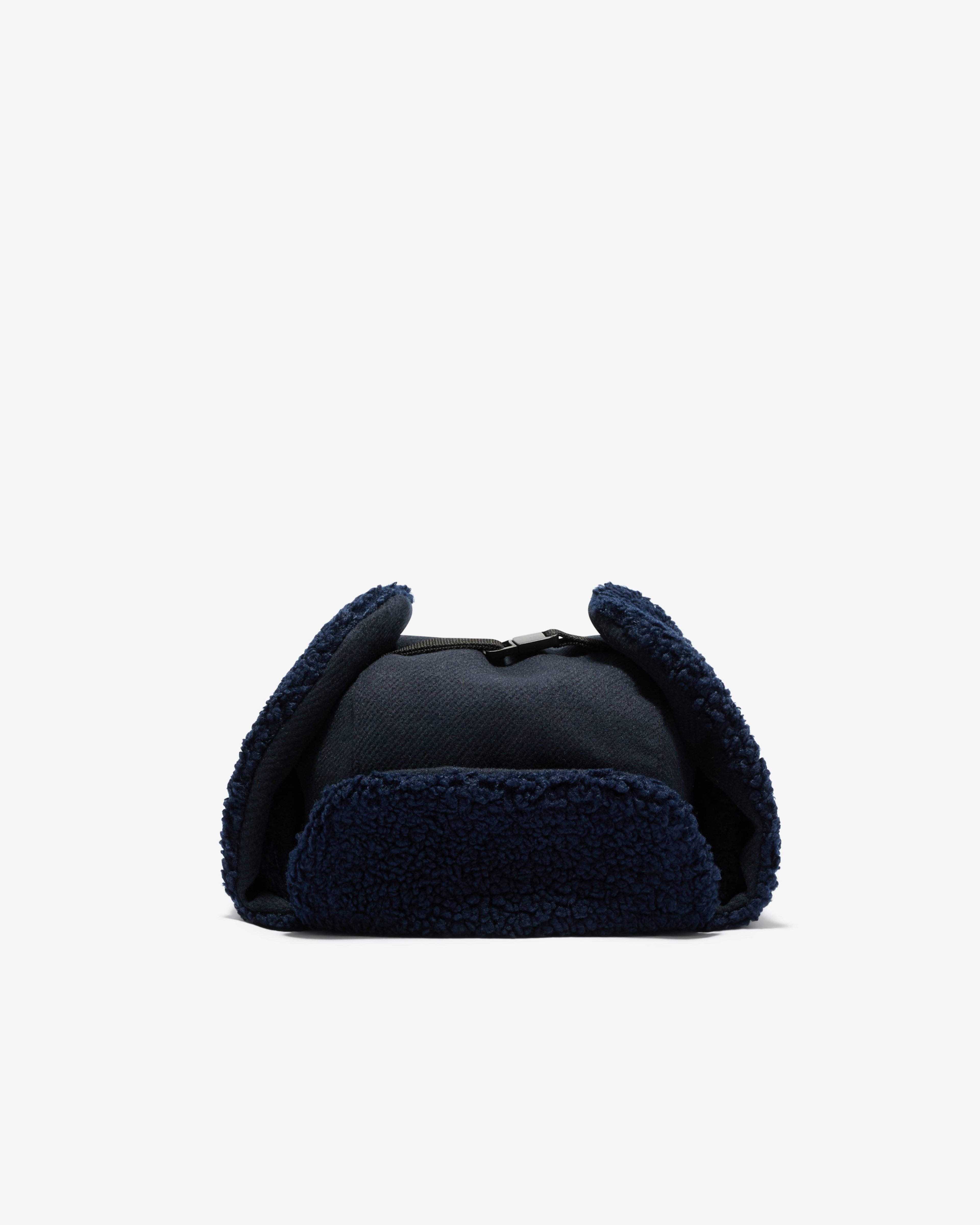 Paccbet - Wool Trapper Hat Woven - (Blue) by PACCBET