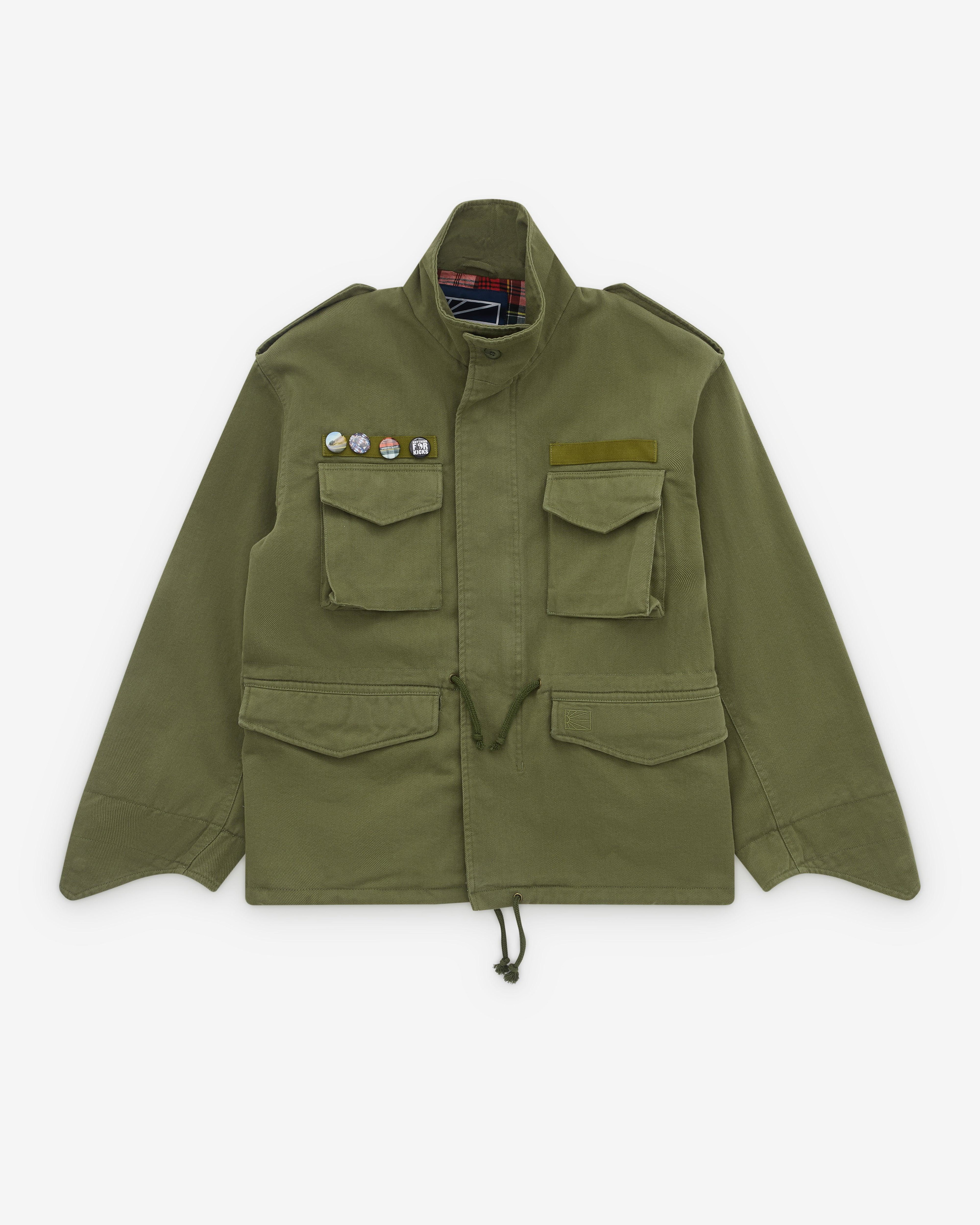 Rassvet - Men’s Men M-65 Jacket - (Green) by PACCBET