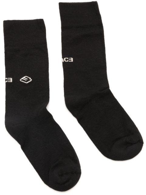 logo-jacquard socks by PACE