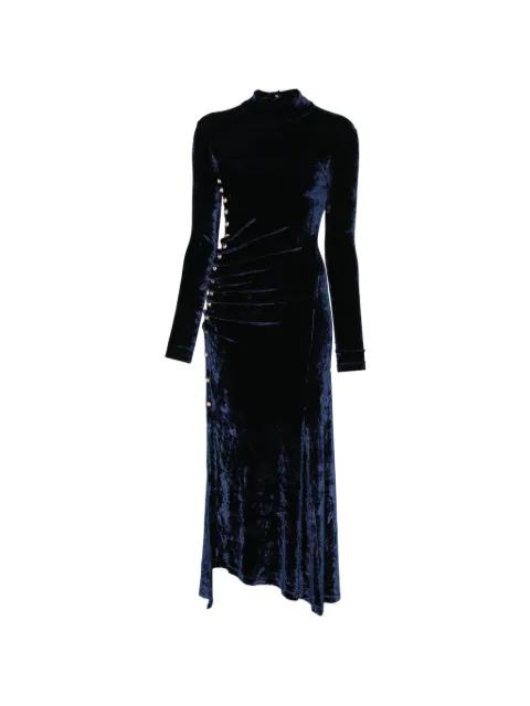 button-detail dress by PACO RABANNE