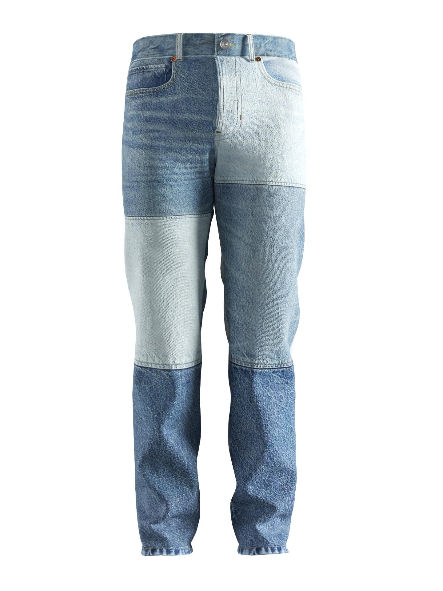 Pacsun Patched Jeans by PACSUN