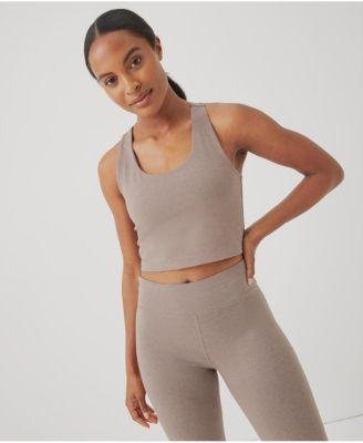 Women's On the Go-To Crop Tank by PACT