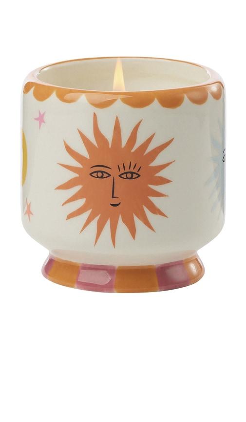 Paddywax A Dopo Hand Painted Sun Ceramic Candle in Beauty by PADDYWAX