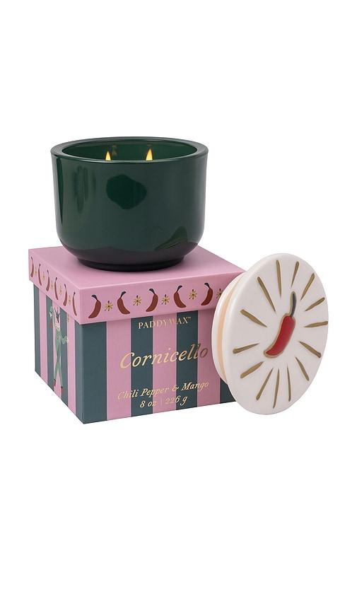 Paddywax Cornicello Candle in Pink by PADDYWAX