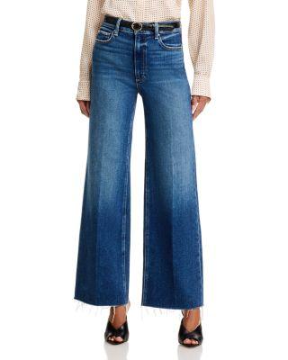 Anessa 31" High Rise Wide Leg Jeans in Arpeggio by PAIGE