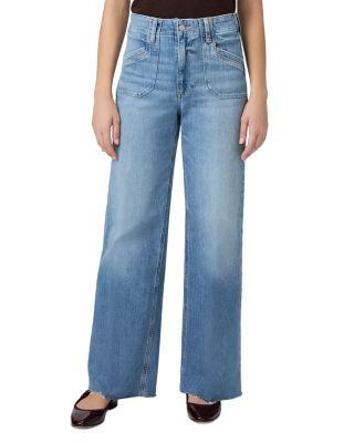 Anessa 31" High Rise Wide Leg Jeans in Viva by PAIGE