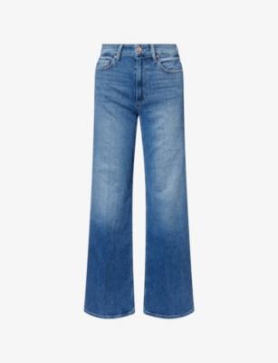 Anessa 31in Wide-Leg Denim Jeans by PAIGE