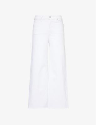 Anessa Ankle Wide-Leg Denim Jeans by PAIGE