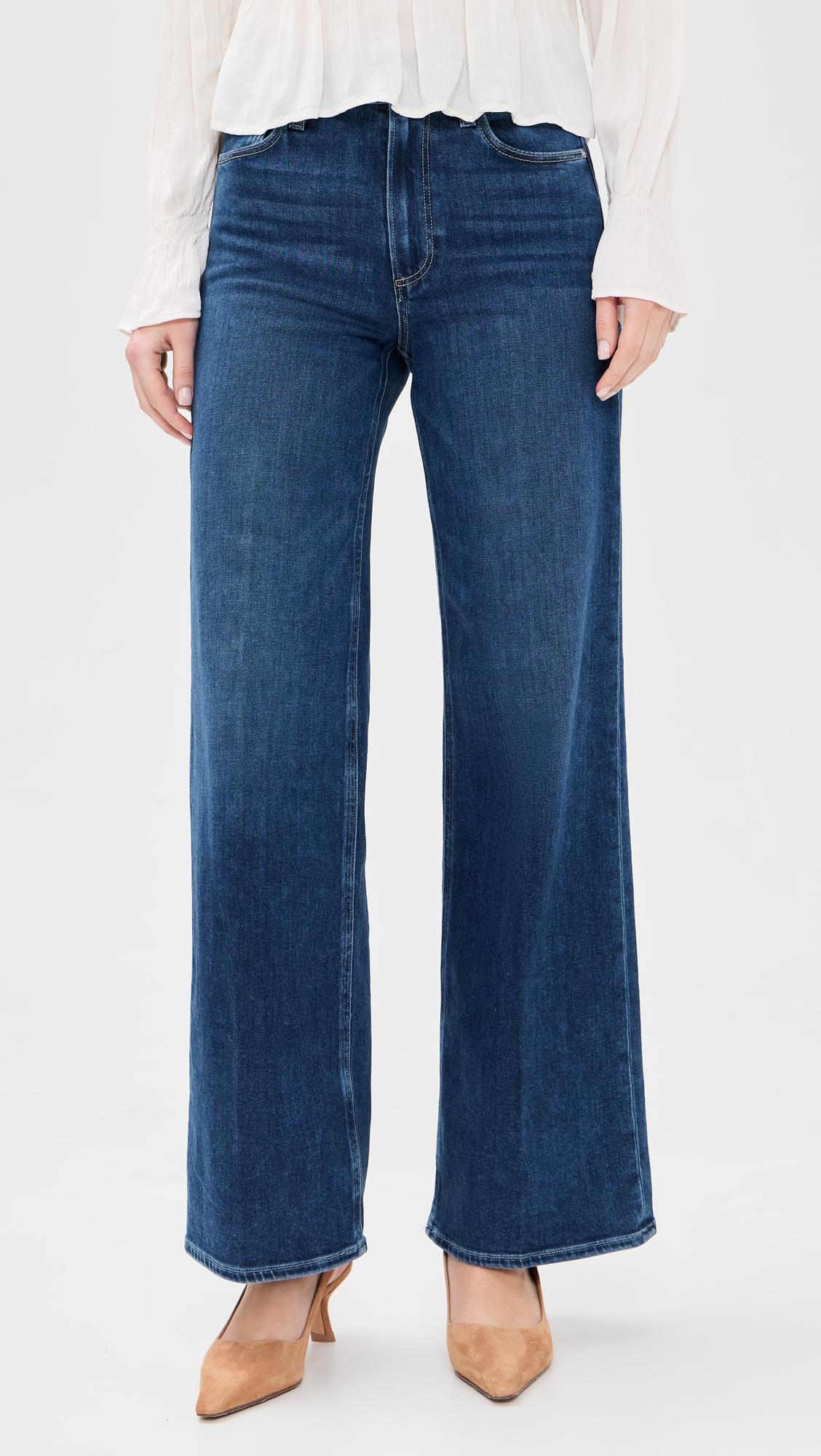 Anessa High Rise Wide Leg Jeans by PAIGE