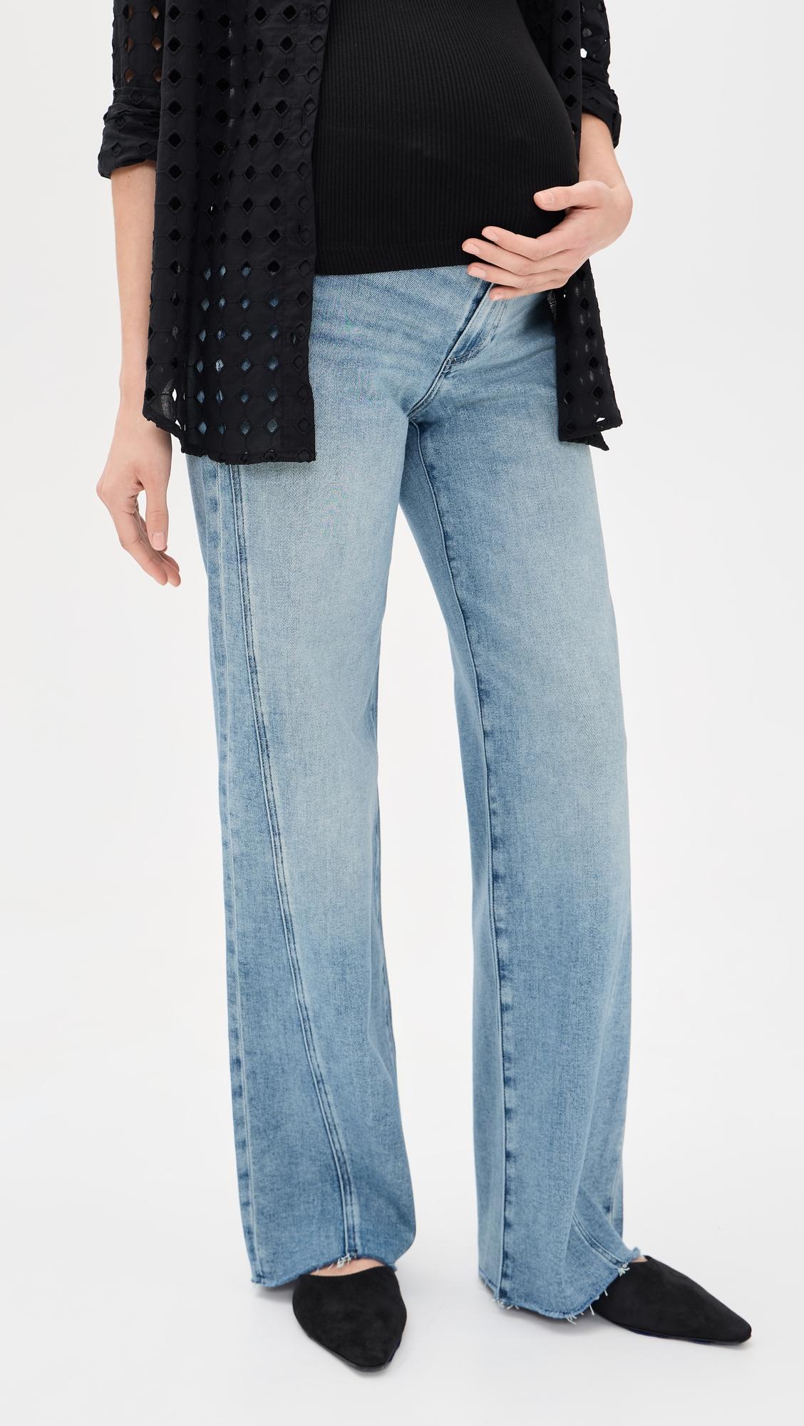 Anessa Maternity with Twisted Outseam Jeans by PAIGE