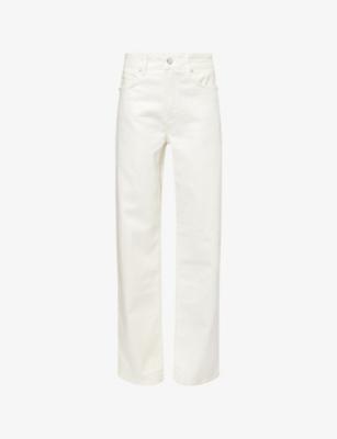 Aniv Sasha Straight-Leg Denim Jeans by PAIGE