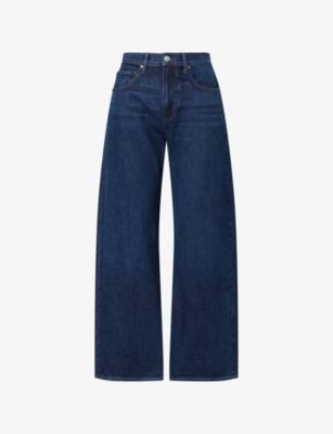 Arellia Skimmer Barrel-Leg Denim Jeans by PAIGE