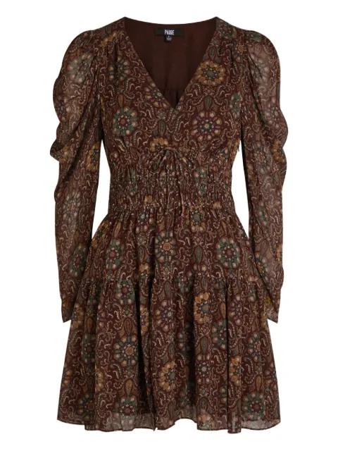 Aries V-neck mini dress by PAIGE