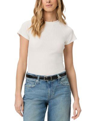 Bijou Shrunken Raglan Sleeved Tee by PAIGE