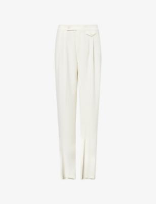 Brigida Wide-Leg Woven Trousers by PAIGE