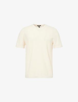 Brimmer Cotton-Linen Sweat T-Shirt by PAIGE