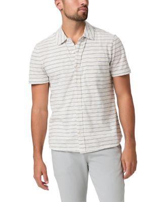 Carillo Striped Short Sleeve Shirt by PAIGE