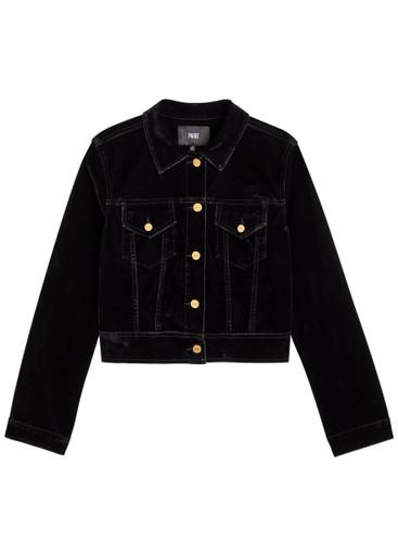 Chantal velvet jacket by PAIGE