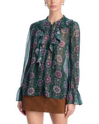 Claude Silk Blouse by PAIGE
