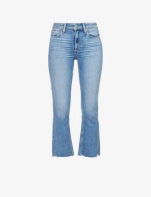 Colette Cropped Flared-Leg Denim Jeans by PAIGE