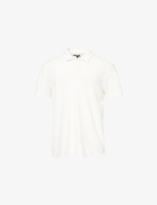 Demille Short-Sleeve Cotton-Pique Polo Shirt by PAIGE