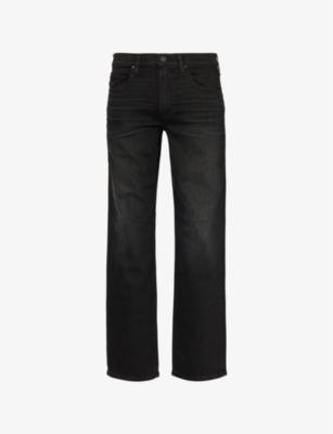 Doheny faded-wash straight-leg relaxed-fit denim-blend jeans by PAIGE